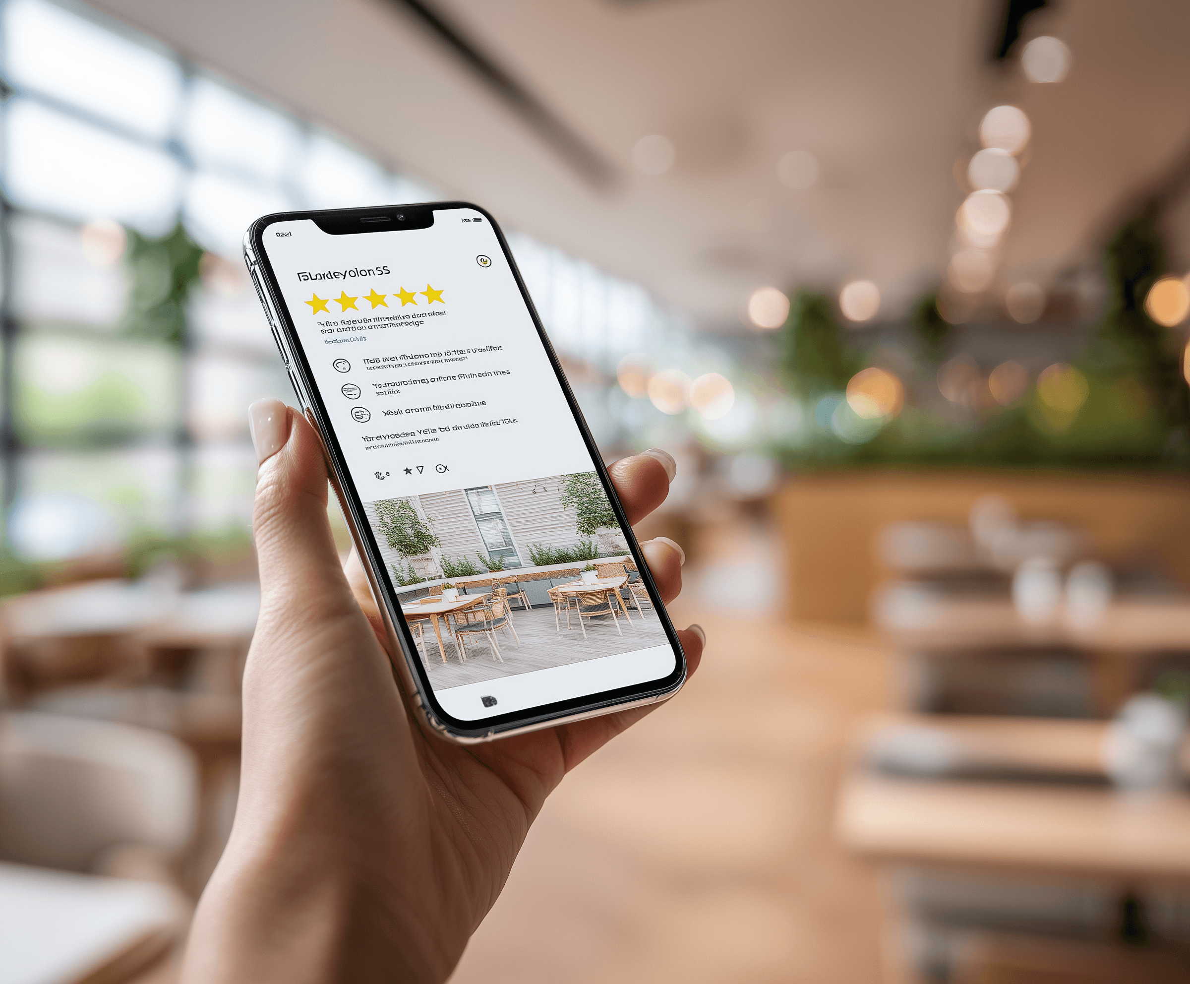 Small business owner building customer trust through their website